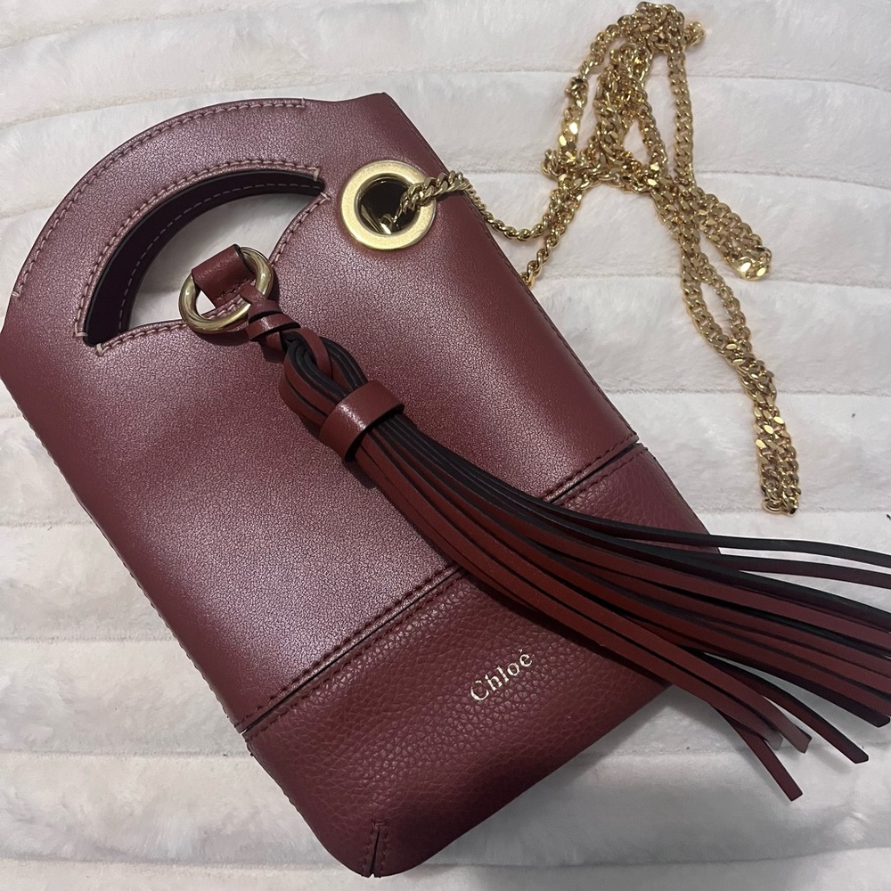 Chloe leather crossbody